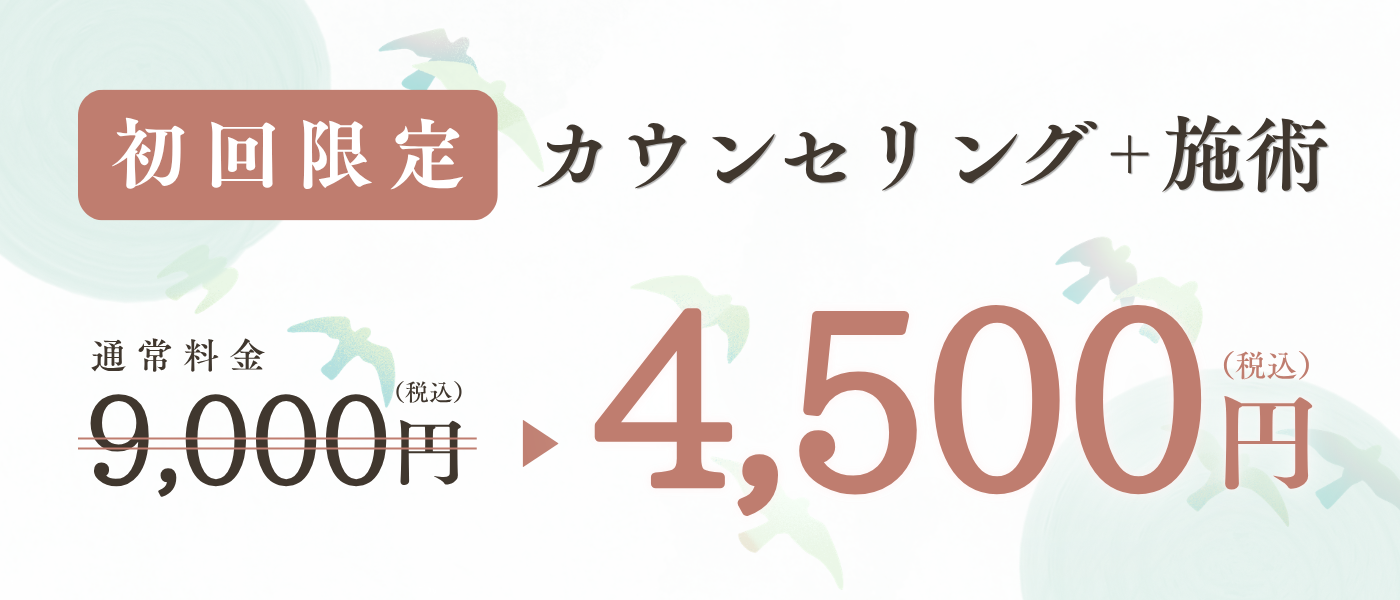初回カウンセリング価格